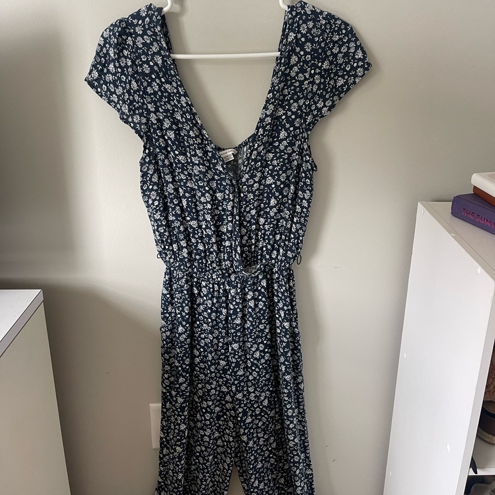 AE Blue Flower Romper